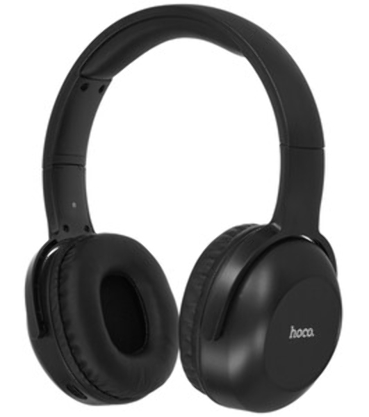 Беспроводные/проводные наушники Hoco W33 черный, полноразмерные, Bluetooth + проводной, складная конструкция, до 10 ч.