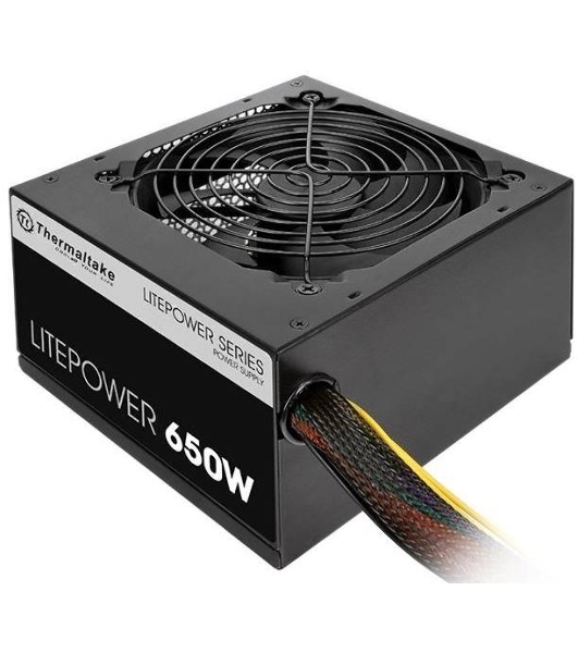 Блок питания Thermaltake Litepower (PS-LTP-0650NPCNEU-2), 650Вт, 120мм, черный