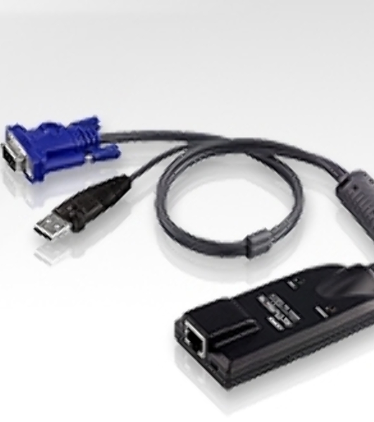 Модуль удлинителя VGA+K/M USB ATEN (KA7570-AX) 40 метр., 1xUTP Cat5e, для подкл. комп. к перекл. KH15xxA/KH15xxAi/KL15xxA/KL15xxAi/KH25xxA, макс.разр