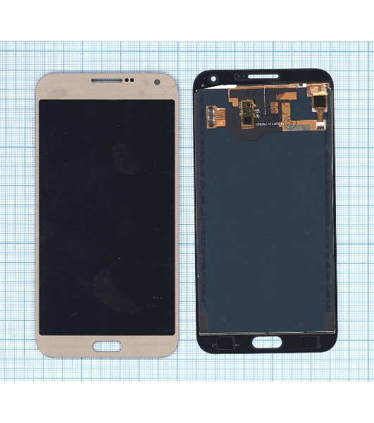Дисплей для Samsung Galaxy E7 SM-E700 TFT золотой