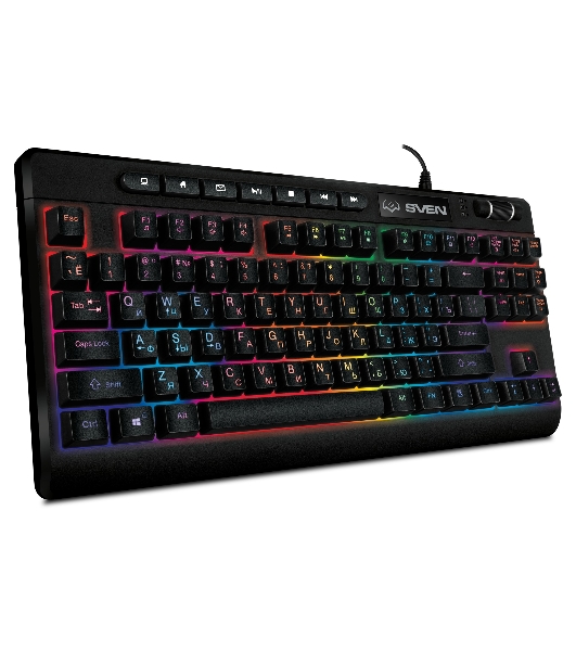 Клавиатура SVEN KB-G8200 проводная, USB Type-A, чёрный