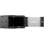 Шкаф коммутационный NTSS (NTSS-W6U6060GS-BL) настенный 6U 570x600 мм пер. дв. стекл 60 кг черный 19.5 кг, фото3