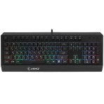 Клавиатура проводная MSI VIGOR GK20 RU черный USB Multimedia for gamer LED (подставка для запястий), фото21