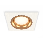 Комплект встраиваемого светильника Ambrella light XC7631005 SWH/PYG белый песок/золото желтое полированное MR16 GU5.3 (C7631, N7014), фото3