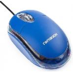 Мышь проводная Гарнизон GM-100B синий, 1000 dpi, USB, кнопки - 3, фото9