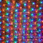 Гирлянда Neon-night 'Сеть' 2x3м, черный каучук, 432 LED Мультиколор, фото2