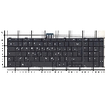 Клавиатура для ноутбука Toshiba Satellite C55 C55-A C55dt черная, фото 1