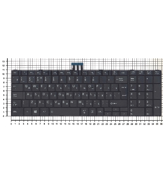 Клавиатура для ноутбука Toshiba Satellite C55 C55-A C55dt черная
