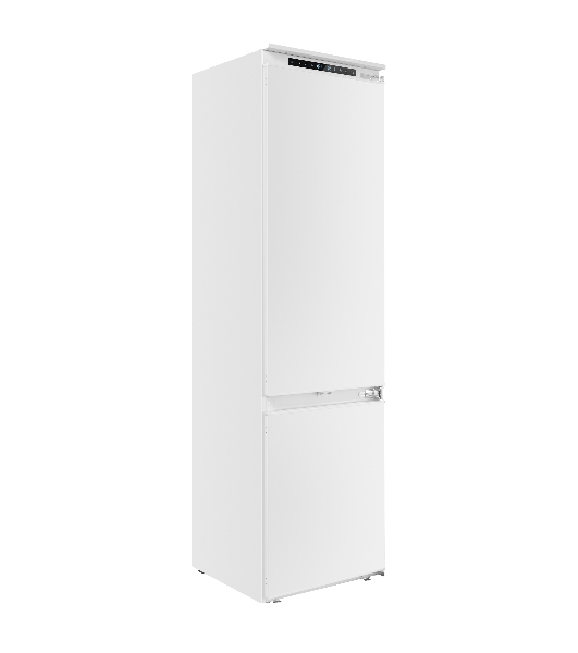 Встраиваемый холодильник Maunfeld MBF193SLFWGR Inverter белый двухкамерный 229/76 л морозилка снизу