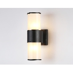 Светильник Ambrella light ST2455 BK/FR черный/белый матовый IP54 E27 max 40W 300*90*155, фото3