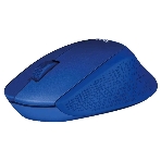 Мышь беспроводная Logitech M330 SILENT PLUS синий, 1000 dpi, радиоканал, USB, кнопки - 3, фото10