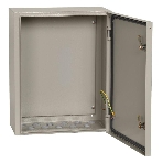 Корпус металлический IEK YKM40-01-54 ЩМП-1-0 У2 IP54 размеры 395х210х220 мм, фото 1