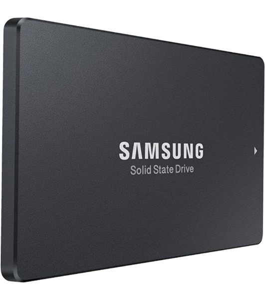 Накопитель SSD Samsung Enterprise PM9A3 черный MZQL2960HCJR-00A07 960Gb, PCIe 3.1 x4, 2.5', U.2, NVMe, R/W 3200/1100