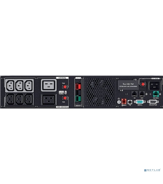 Источник бесперебойного питания CyberPower PR3000ERTXL2UA/3000 ВА/3000 Вт/8xIEC 320 C13 / C19, 6x IEC C13 + 2x IEC C19