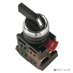 Переключатель ALC-22 на 2 полож. черный 1з+1р IEK BSW10-ALC-2-K02, фото3