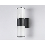 Светильник Ambrella light ST2455 BK/FR черный/белый матовый IP54 E27 max 40W 300*90*155, фото 1