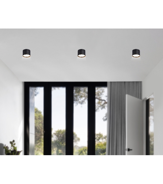 Светильник Ambrella light TN5359 BK черный GX53 D82*60
