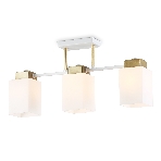 Светильник Ambrella light TR303045/3 WH/GD белый/золото E27/3 max 60W 540*100*270, фото7