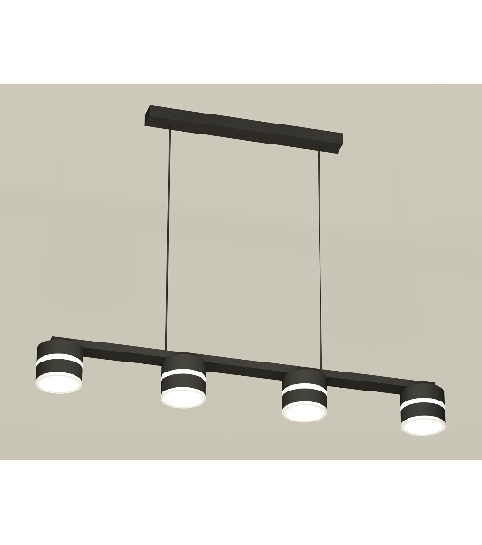 Светильник Ambrella light XB9152203/4 SBK/FR черный песок/белый матовый GX53 (C9152, N8445)