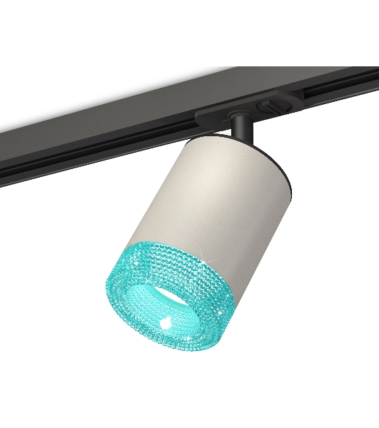 Светильник Ambrella light XT7423011 SGR/BL/SBK серый песок/голубой/черный песок MR16 GU5.3 (A2537, C7423, N7194)