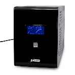 Источник бесперебойного питания Powerman Smart Sine 1500VA/1050W, 220V, Line-Interactive, LCD, Tower, Out: 4xShuko, черный*SmartSine1500, фото2