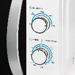Микроволновая печь BBK 20MWS-711M/WS C белый/серебристый, 20 л, 700 Вт, переключатели - поворотный механизм, фото11