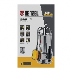 Насос Denzel DP1100X дренажный 1100Вт подъем 11м 15500л/ч, фото5