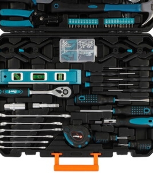 Набор ручного инструмента Bort BTK-168 (93418491)