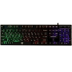 Клавиатура проводная KG-23U BLACK Nakatomi Gaming - игровая с RGb-подсветкой, USB, черная, фото14