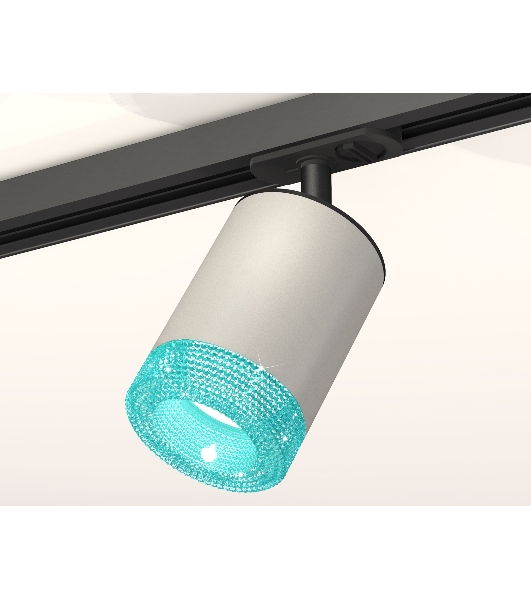 Светильник Ambrella light XT7423011 SGR/BL/SBK серый песок/голубой/черный песок MR16 GU5.3 (A2537, C7423, N7194)