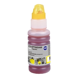 Чернила Cactus CS-EPT00S44A 103Y, желтый, 70 мл для Epson Ecotank L1110,L3100, L3101, L3110, L3150, L3151, L3156, L3160
