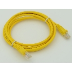 Коммутационный шнур Патч-корд литой 'Telecom' UTP cat.5е 2м желтый 6242755317550, фото 1