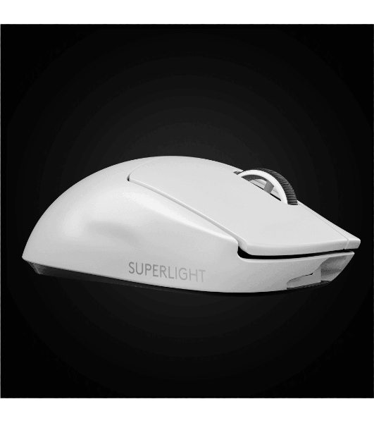 Мышь беспроводная Logitech G PRO X SUPERLIGHT белый, 25600 dpi, радиоканал, USB, кнопки - 5