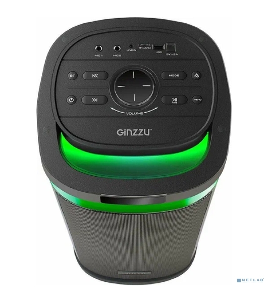 Акустическая система Ginzzu GM-226, Midi, BT/USB/SD/FM/MIC/ДУ