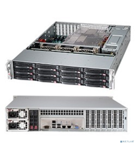 Корпус SuperMicro CSE-826BE1C-R920LPB 920W черный