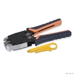 Инструмент для обжима проводников Cabeus, RJ-45 (8P8С); RJ-12 (6P6С), профессиональный, (HT-500), фото4