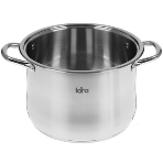 Кастрюля Lara LR02-42 10 л (нерж) 26x19 см, 10 л, капсулир индукц дно, стекл крышка, фото3
