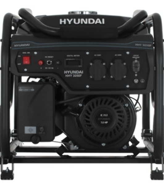 Электрогенератор бензиновый Hyundai HHY 3050F, 3.2 кВт, 69 дБ, 49 кг