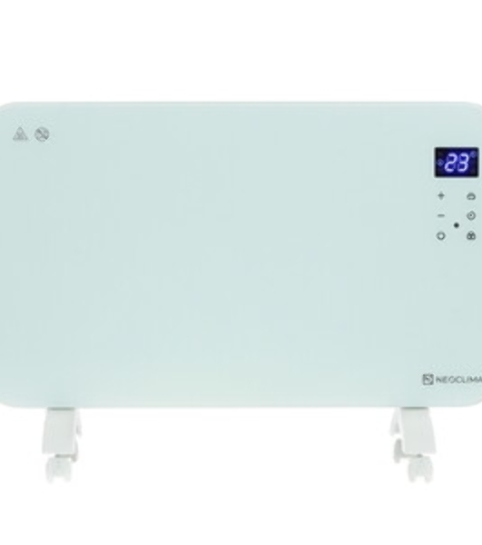Конвектор электрический Neoclima AURA-1500W белый, 1500 Вт, 20 м2, электронный термостат, Wi-Fi