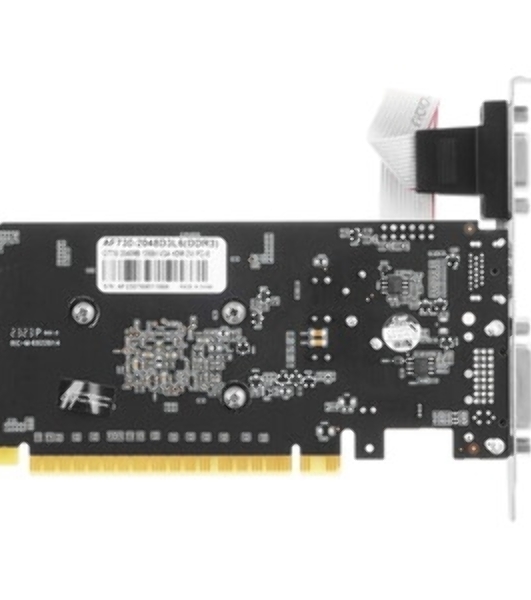 Видеокарта AFOX Geforce GT730 4Gb GDDR5 128Bit DVI HDMI VGA ATX Single Fan