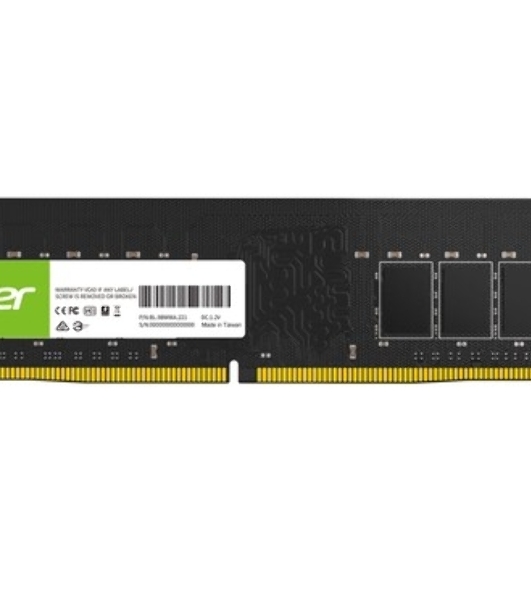 Память ACER DDR4 DIMM 16Gb UD100 (PC25600, 3200MHz, CL22, 1.2V, RTL) (BL.9BWWA.227)