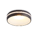 Светильник Ambrella light TN3322 SBK/FR черный песок/белый матовый GU5.3 D95*40, фото8