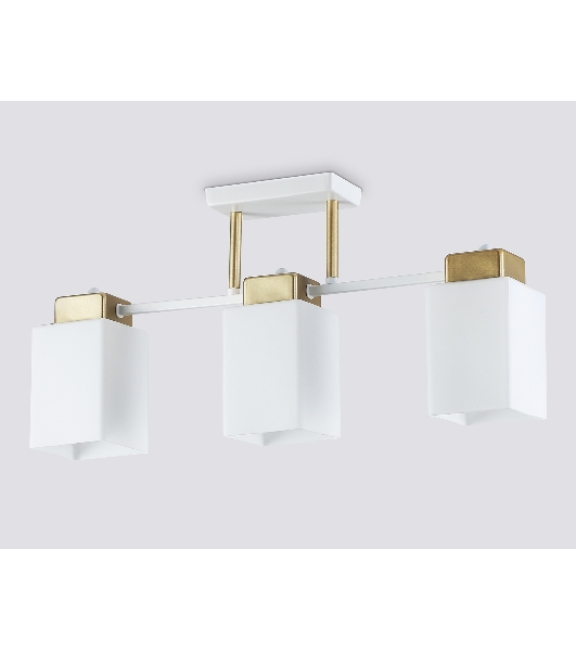 Светильник Ambrella light TR303045/3 WH/GD белый/золото E27/3 max 60W 540*100*270
