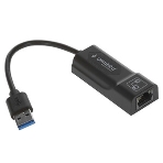 Сетевой адаптер Ethernet Gembird NIC-U10, Type-C USB 2.0 - Fast Ethernet adapter, пластик, черный, RTL8152, фото3