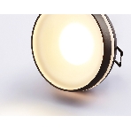 Светильник Ambrella light TN3322 SBK/FR черный песок/белый матовый GU5.3 D95*40, фото7