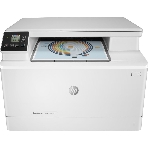МФУ лазерное HP Color LaserJet Pro MFP M182n (7KW54A), A4, цветной, печ. до 16 стр/мин., 600 x 600 dpi (печать) 1200x1200dpi (скан.), USB, RJ-45, Air Print, Mopria, фото2
