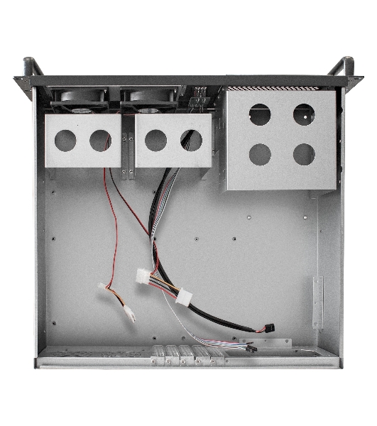 Серверный корпус ExeGate Pro 3U390-08 (RM 19', высота 3U, глубина 390, без БП, USB)