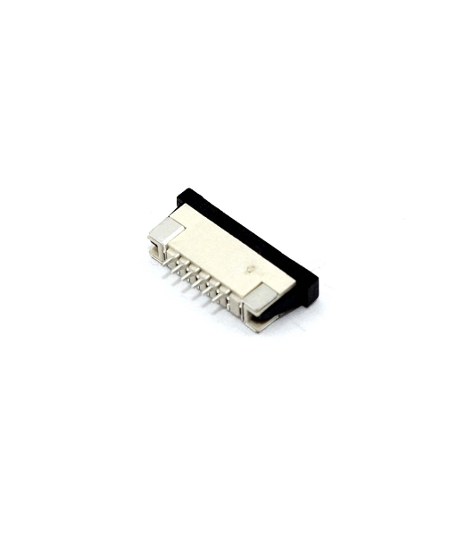 Разъем FPC Half Coverage Top Contact 1.0K-BS-6PWB 6 pin высота 2мм шаг 1мм