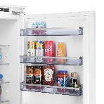 Встраиваемый холодильник Maunfeld MBF193SLFWGR Inverter белый двухкамерный 229/76 л морозилка снизу, фото16