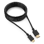 Кабель HDMI-miniHDMI Cablexpert CC-HDMI4C-10, 19M/19M, v2.0, медь, позол.разъемы, экран, 3.0м, черный, пакет, фото7